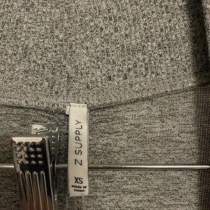 Z supply grey cardigan